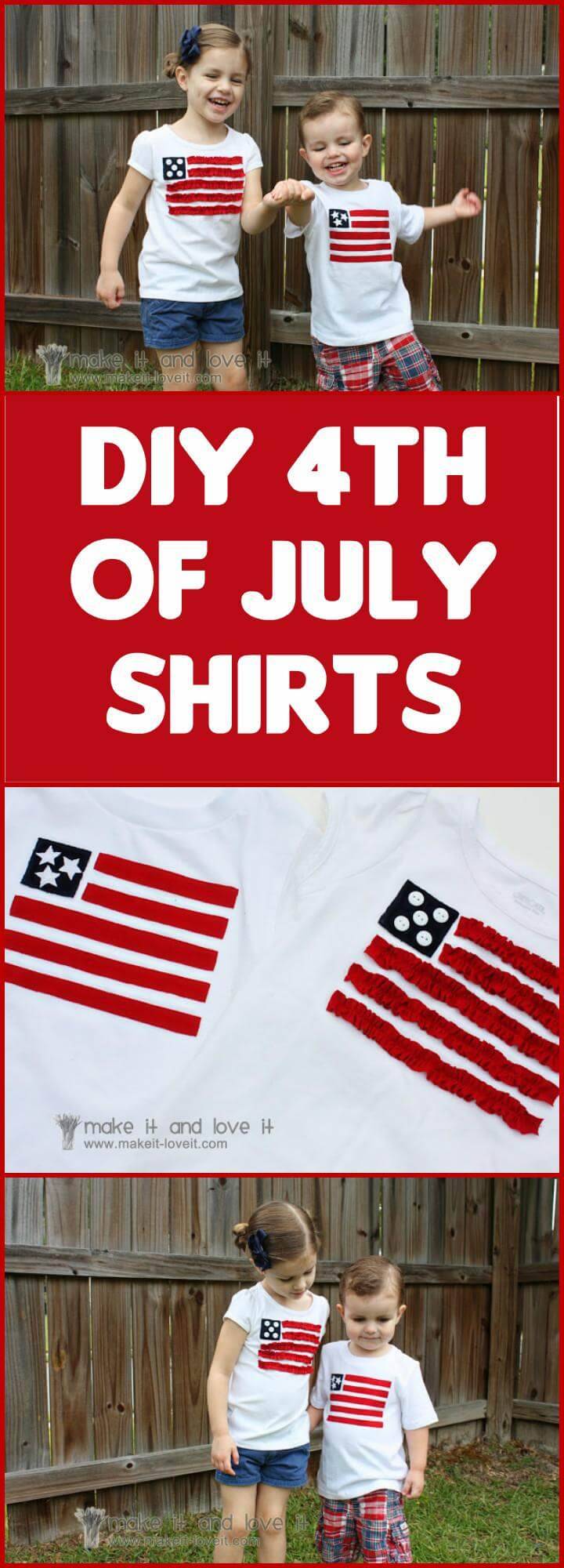 DIY 4th of July Shirts